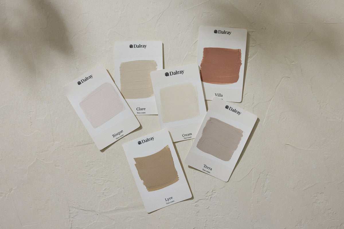 The Warms Collection - A6 Hand-Painted Swatch Set
