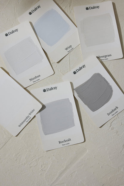 The Cools Collection - A6 Hand-Painted Swatch Set